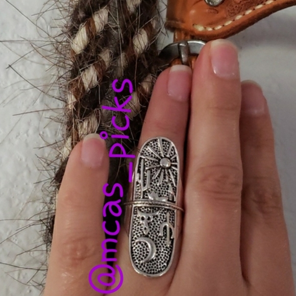 9 Southwestern Rings. Cowgirl Rodeo Cowboy Country Western Arrow Cactus - Picture 3 of 11
